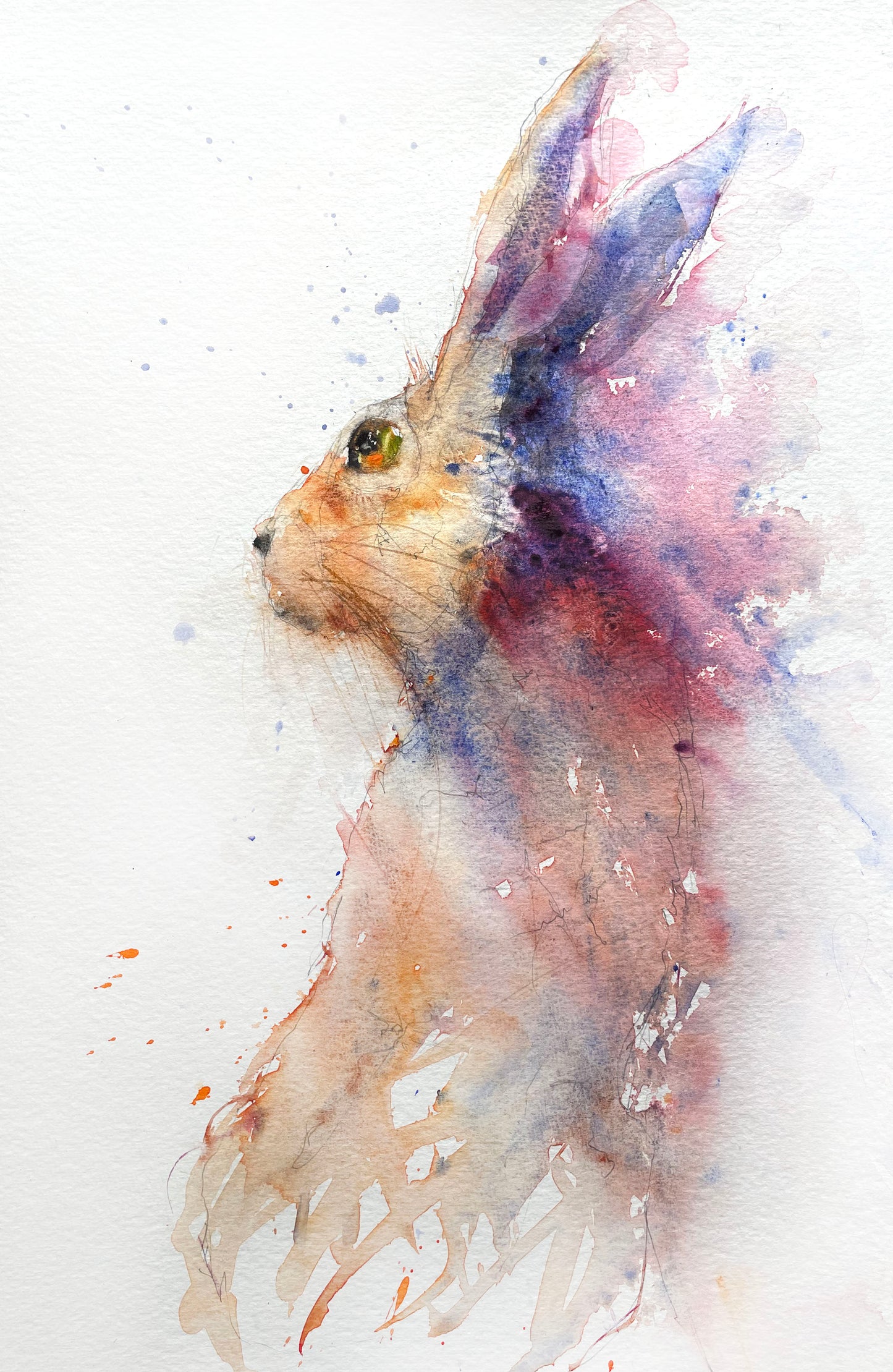 Original watercolour painting "Dave"