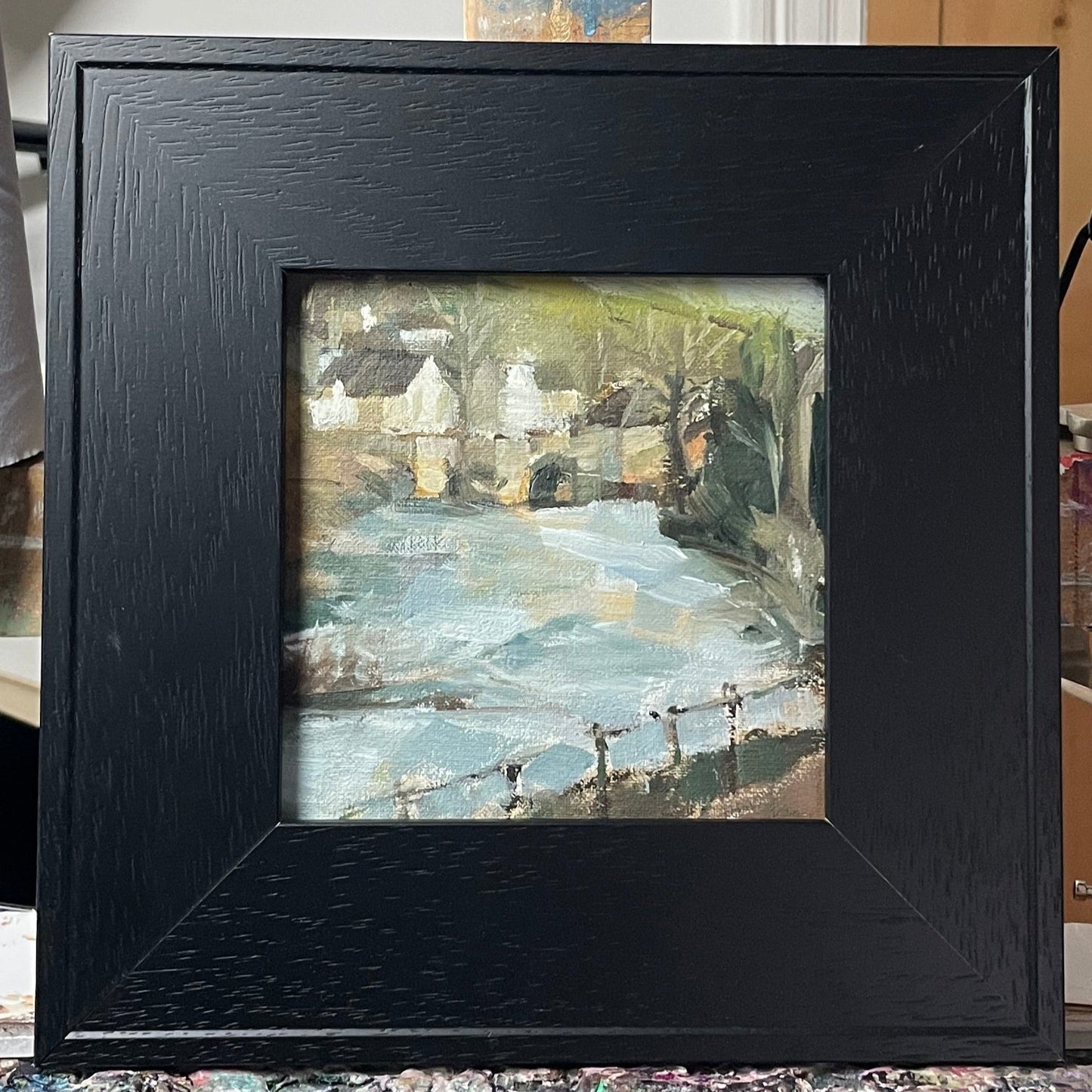 Llagollen, Wales. Original oil painting