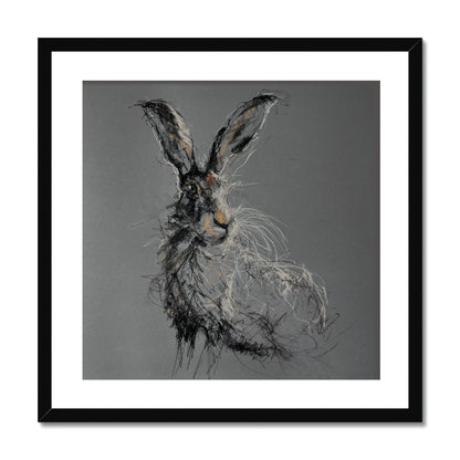 Original hare charcoal drawing "Jim"