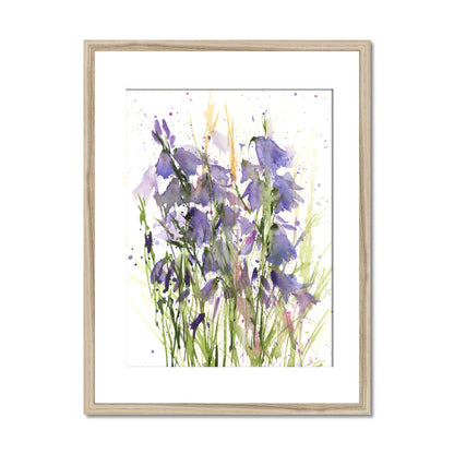 Original watercolour painting "Harebells"