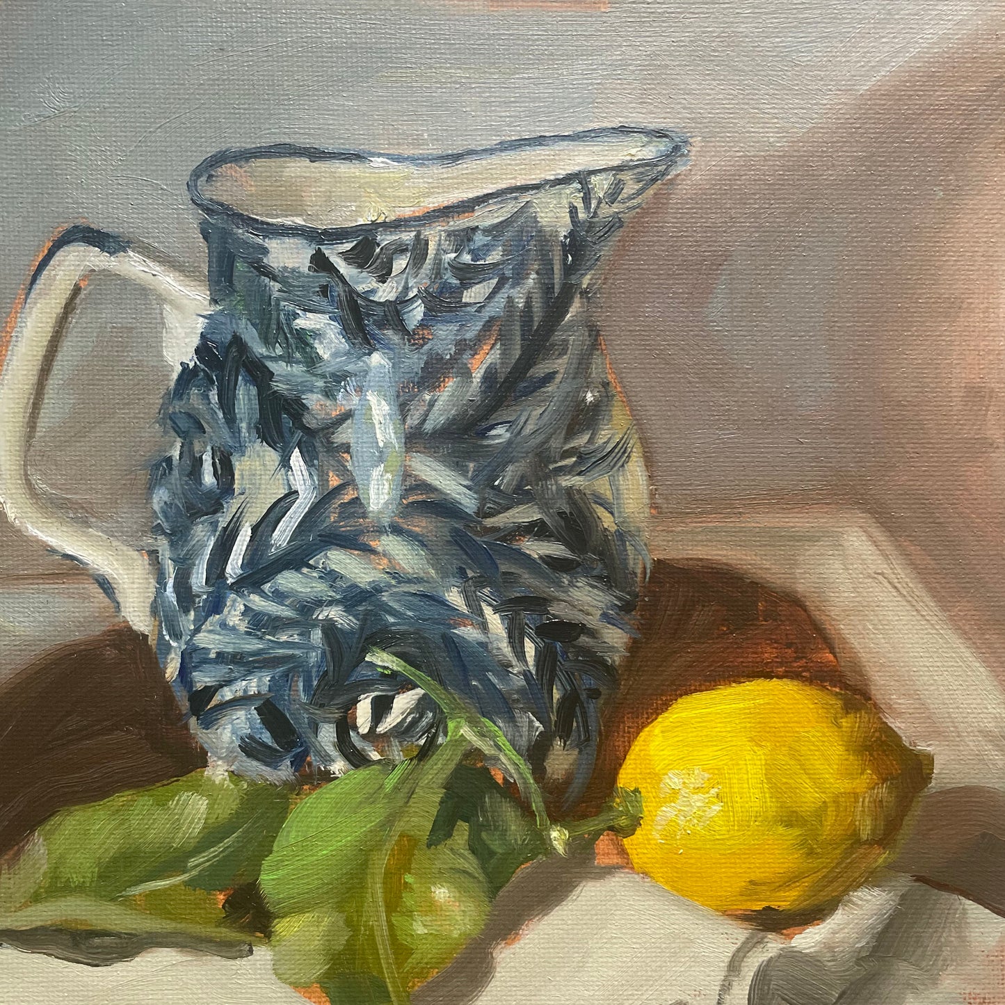 Favourite jug and lemon