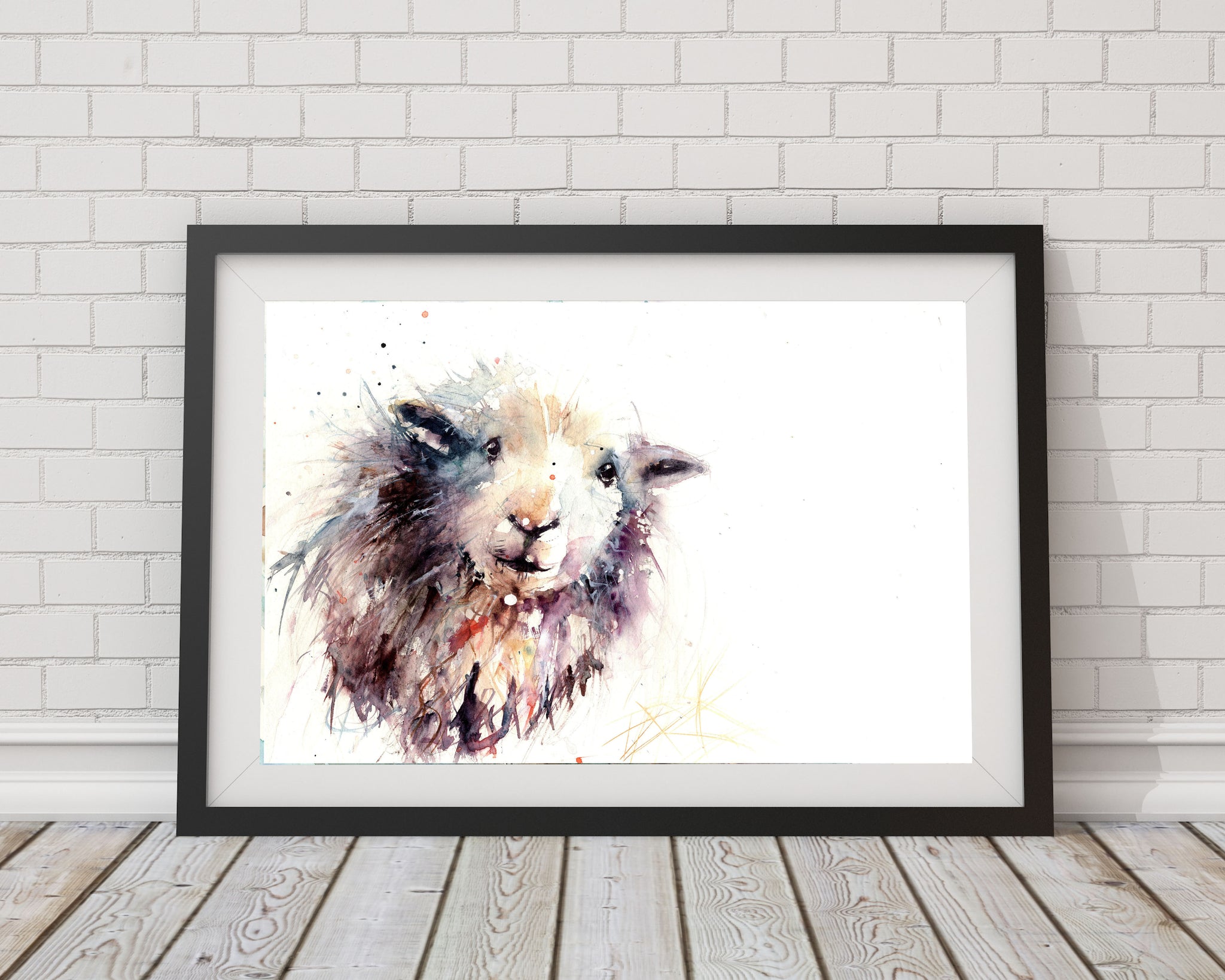 signed LIMITED EDITION PRINT of original Herdwick sheep painting – Jen ...