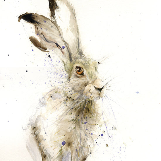 Limited edition hare print 