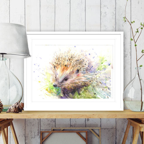 Original watercolour painting "Lucy" - Jen Buckley Art limited edition animal art prints